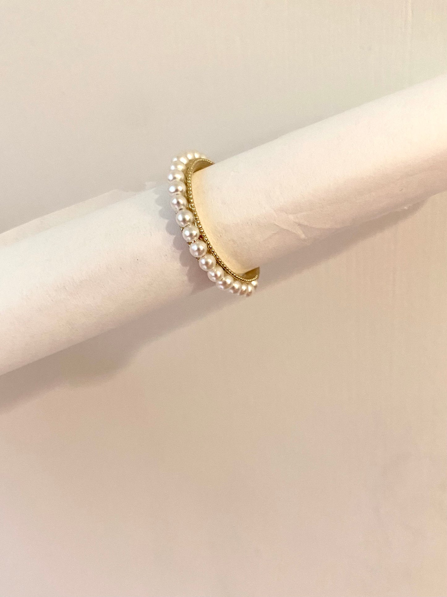 Pearl Ring 14K Yellow Gold